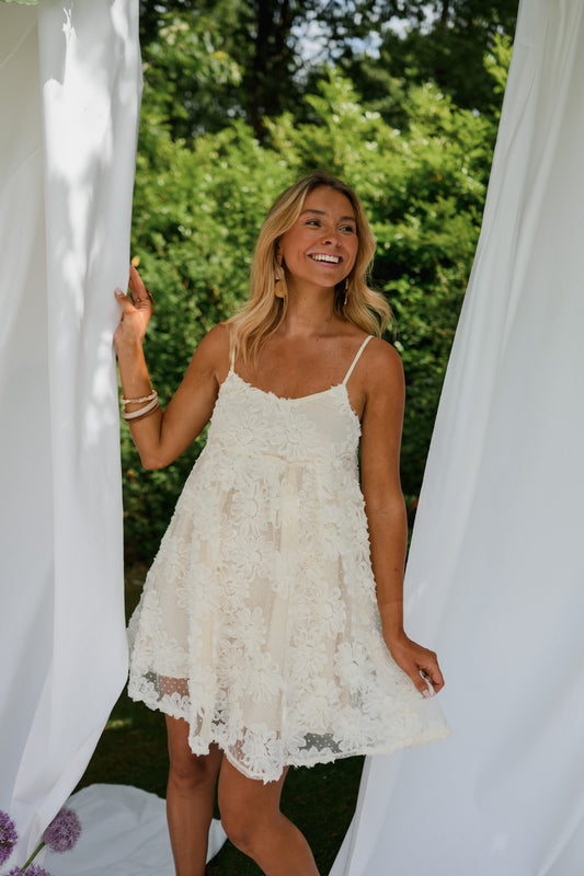 Ecru Floria Dress