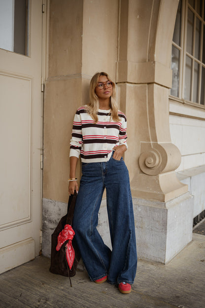 Ecru Jessica Cardigan