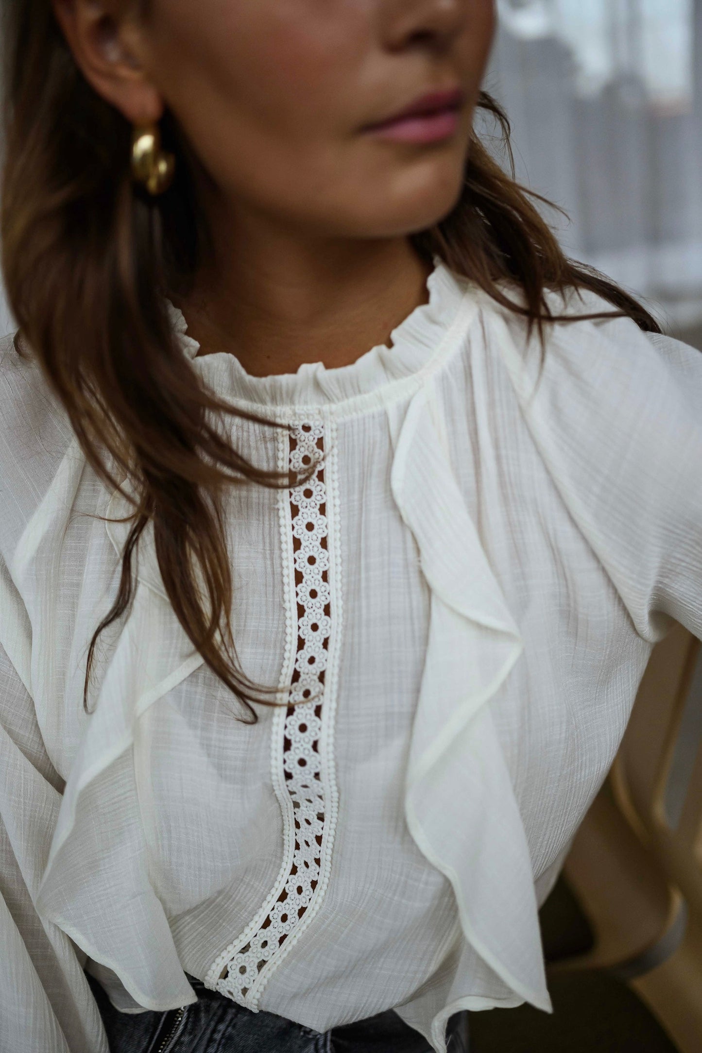Ecru Meggy Blouse