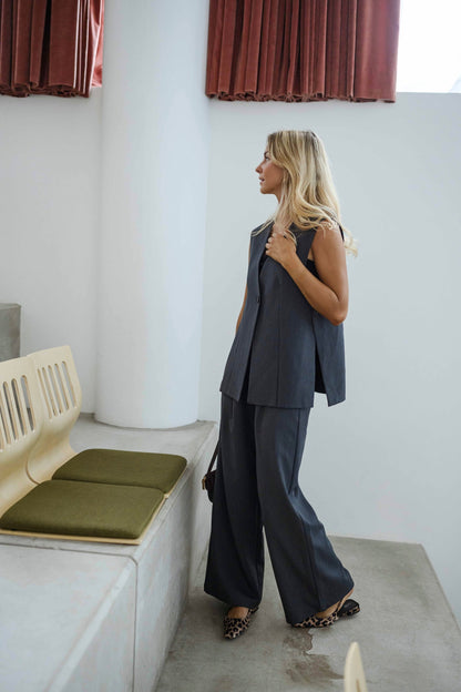 Gray Ringo Vest