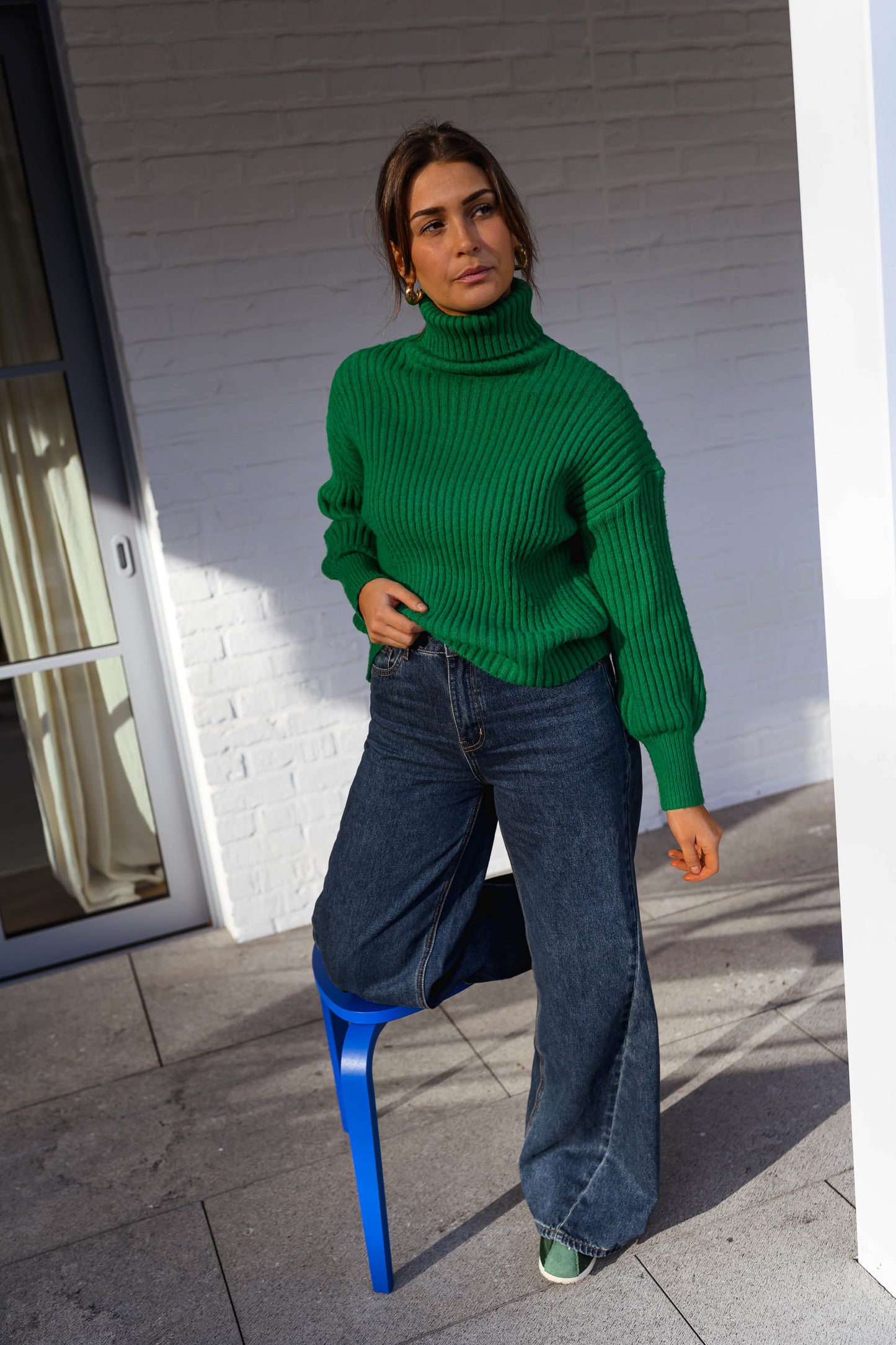 Green Belon Sweater