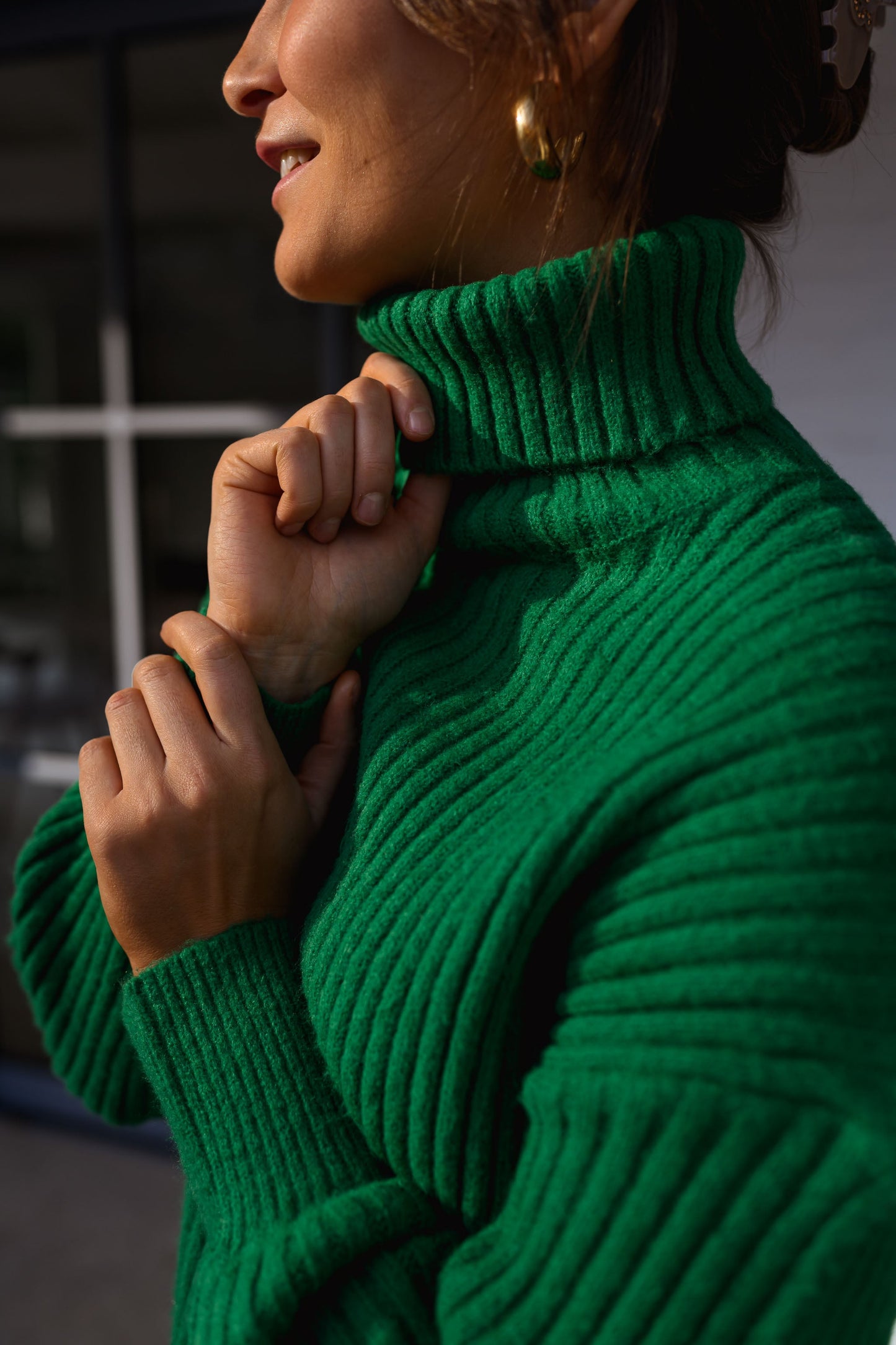 Green Belon Sweater