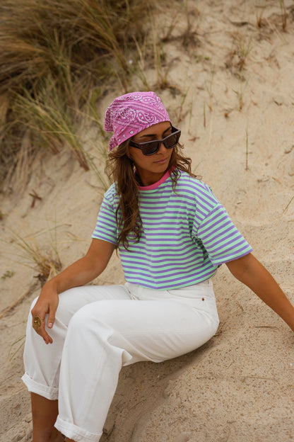 Green and Purple Chloe T-Shirt