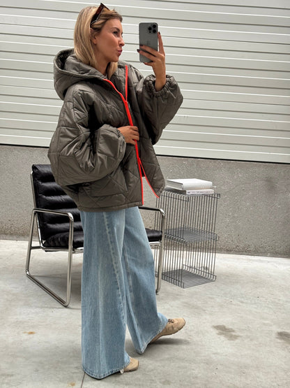 Khaki Rainy Coat