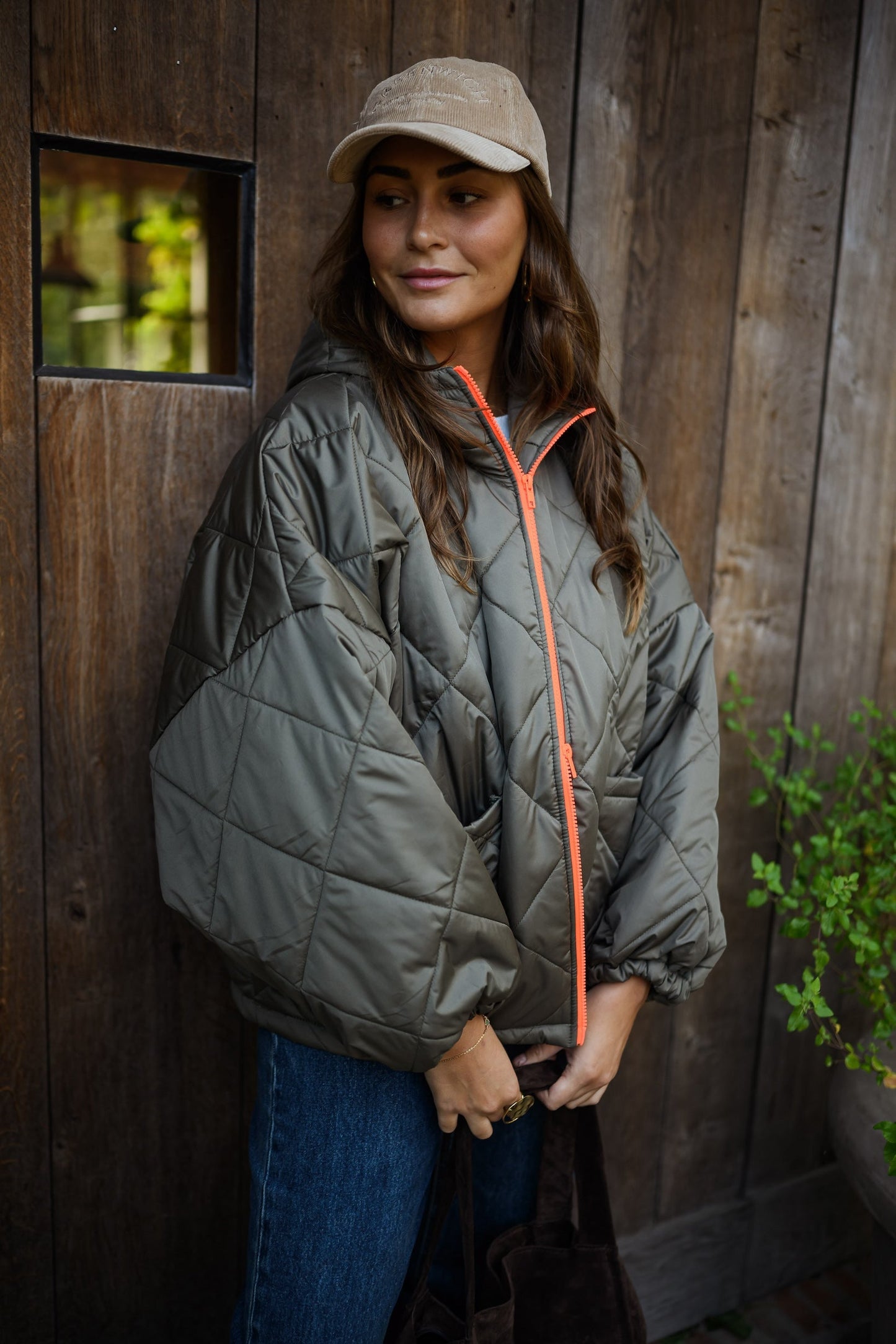 Khaki Rainy Coat