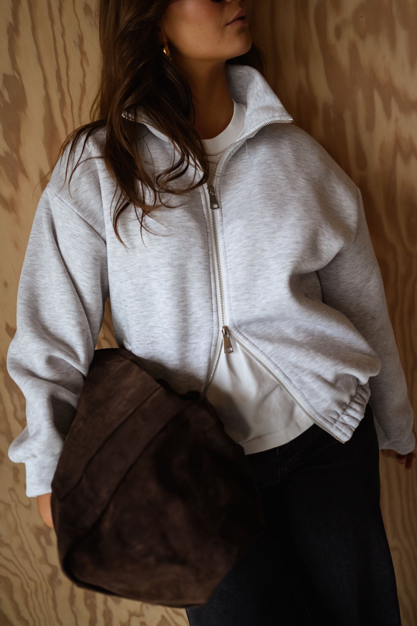 Grey Suzie Cardigan