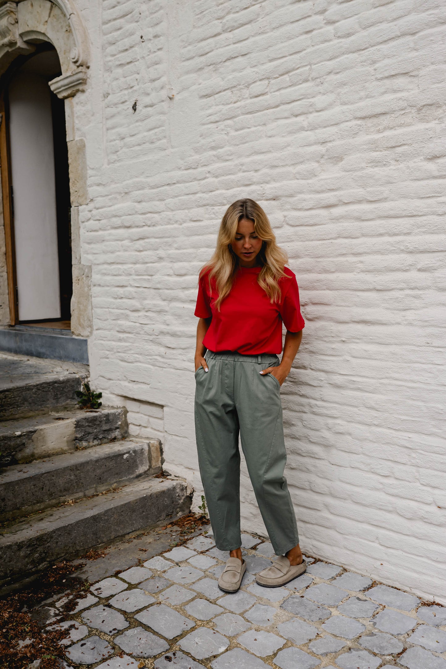 Khaki Edgard Pants
