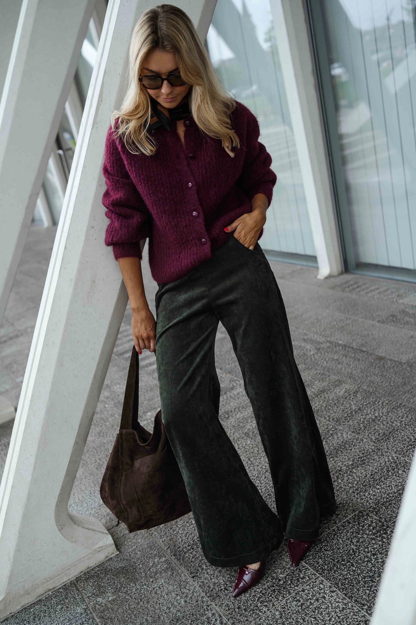 Khaki Mahaut Pants