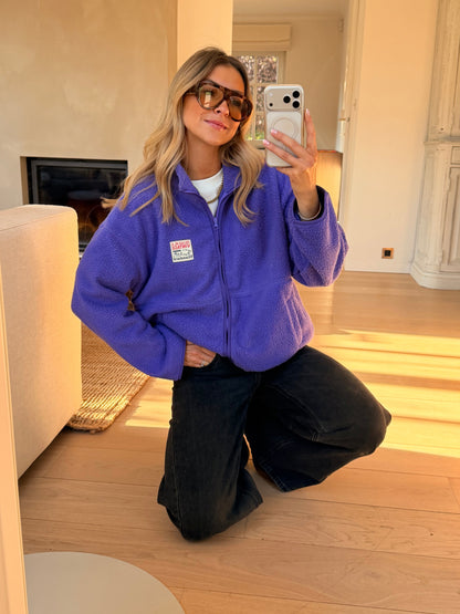 Mauve Sevan Fleece Jacket