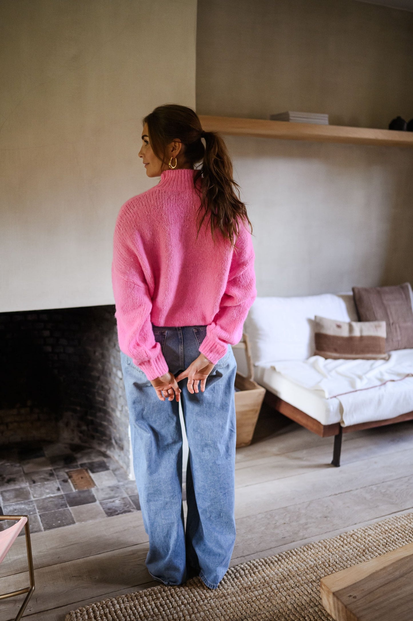 Pink Angele Sweater