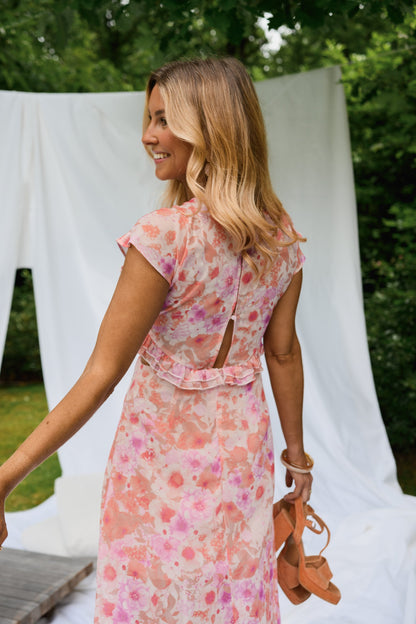Pink Floral Odile Dress