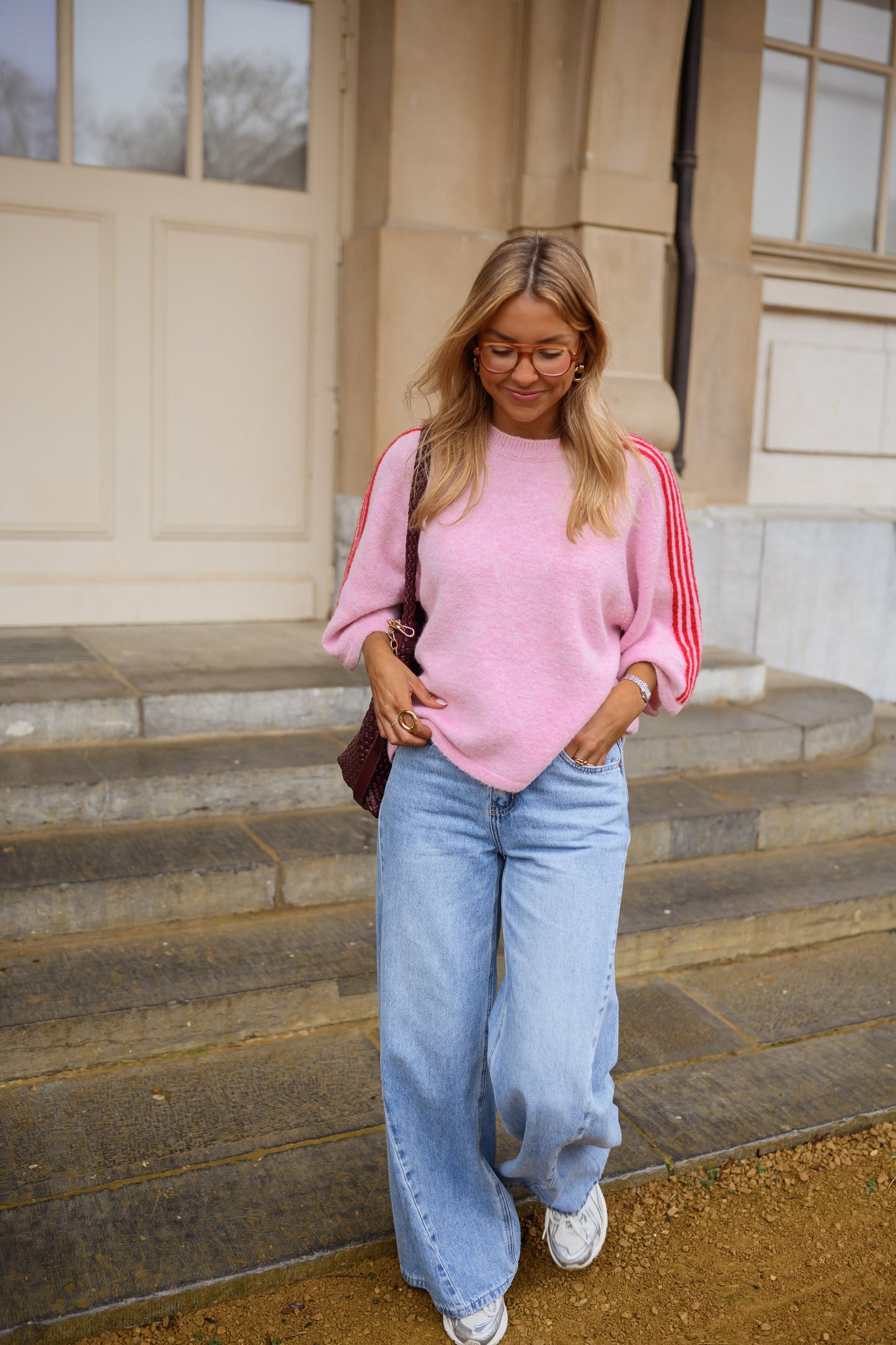 Pink Larry Sweater