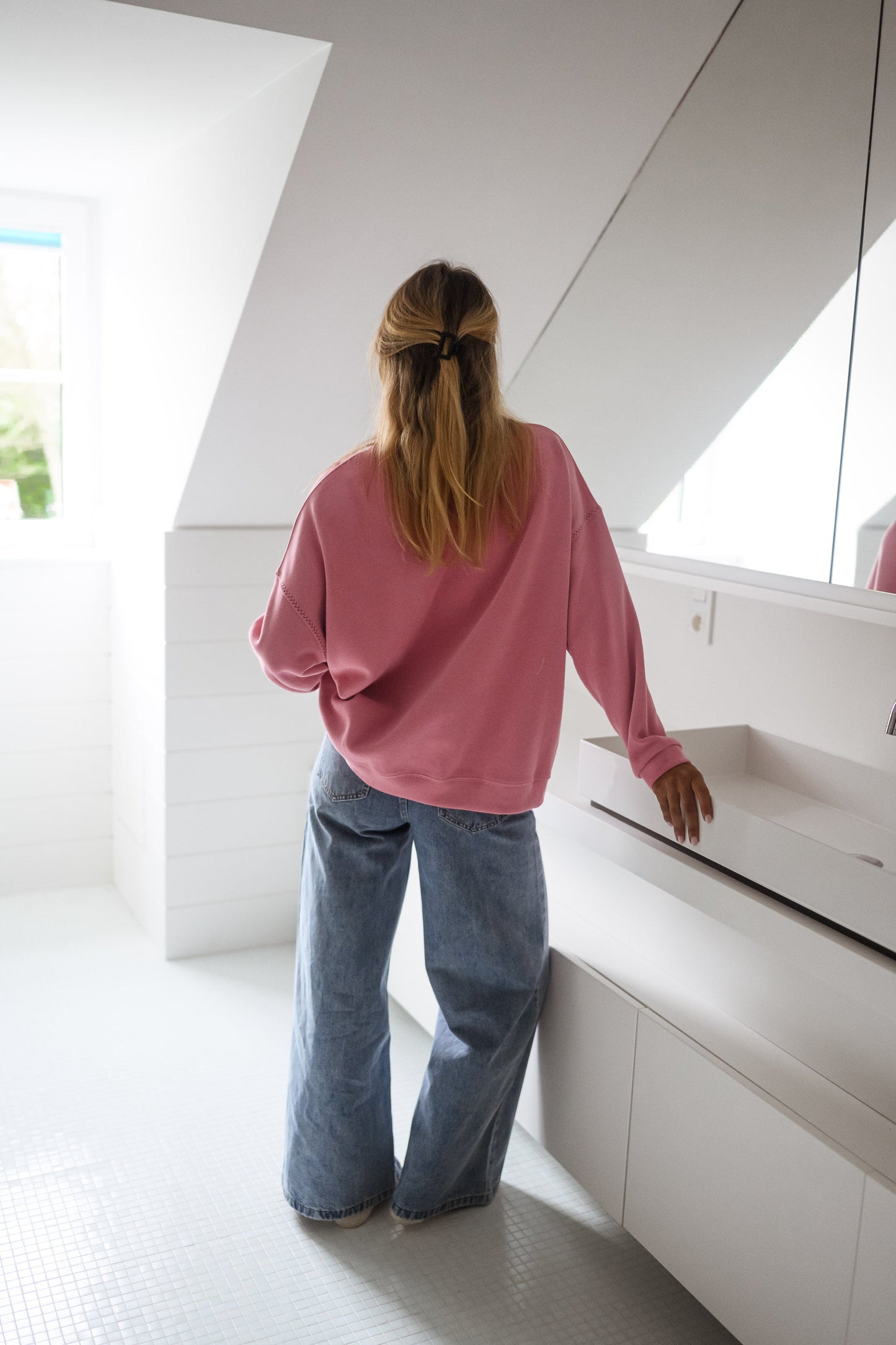 Pink Seattle Sweater