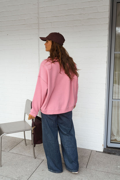 Pink Seattle Sweater