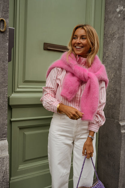 Pink Striped Eleanor Shirt