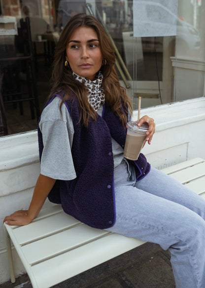 Purple Kara Vest