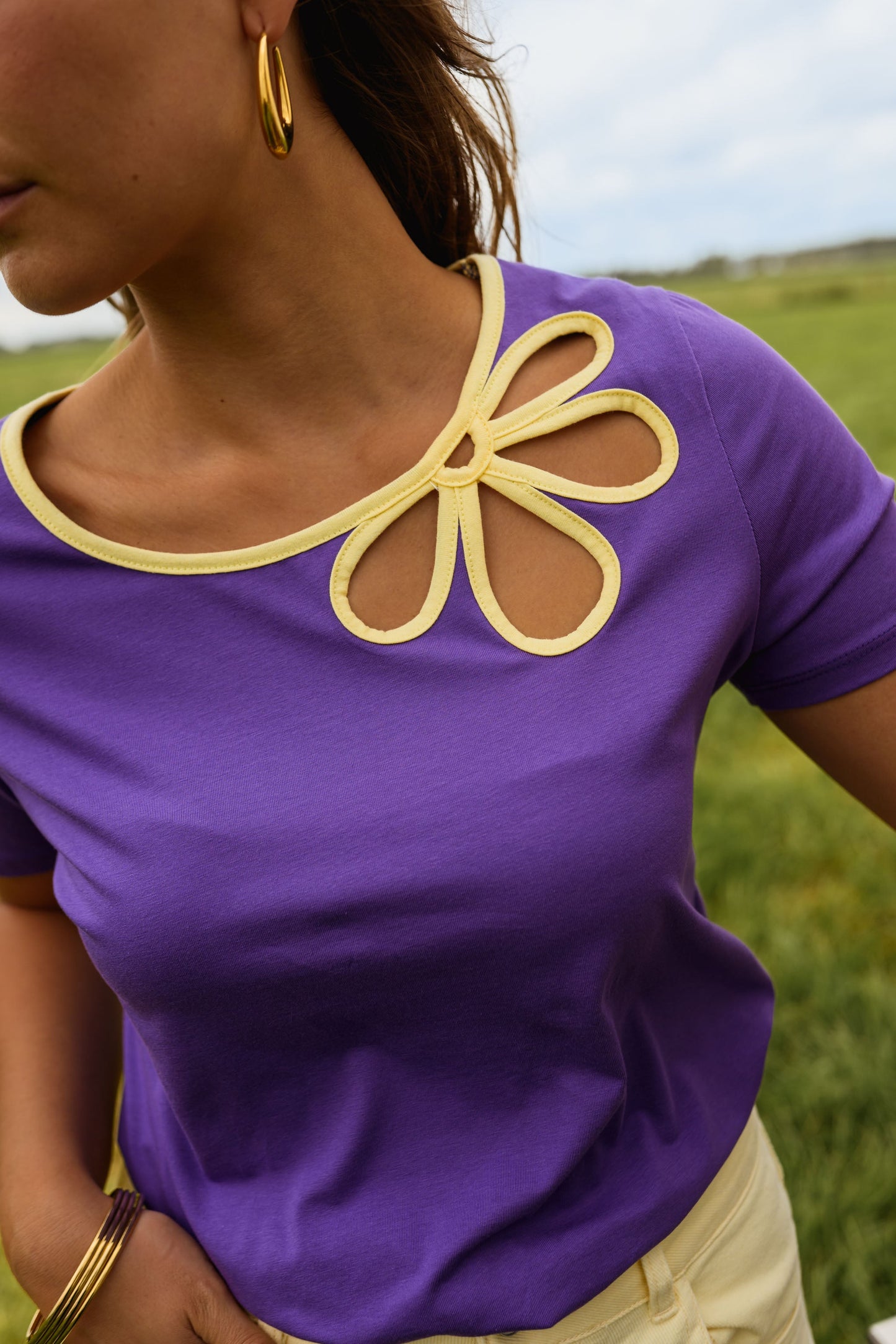 Purple Marie T-Shirt