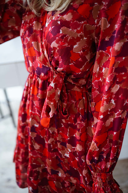 Red Basha Dress
