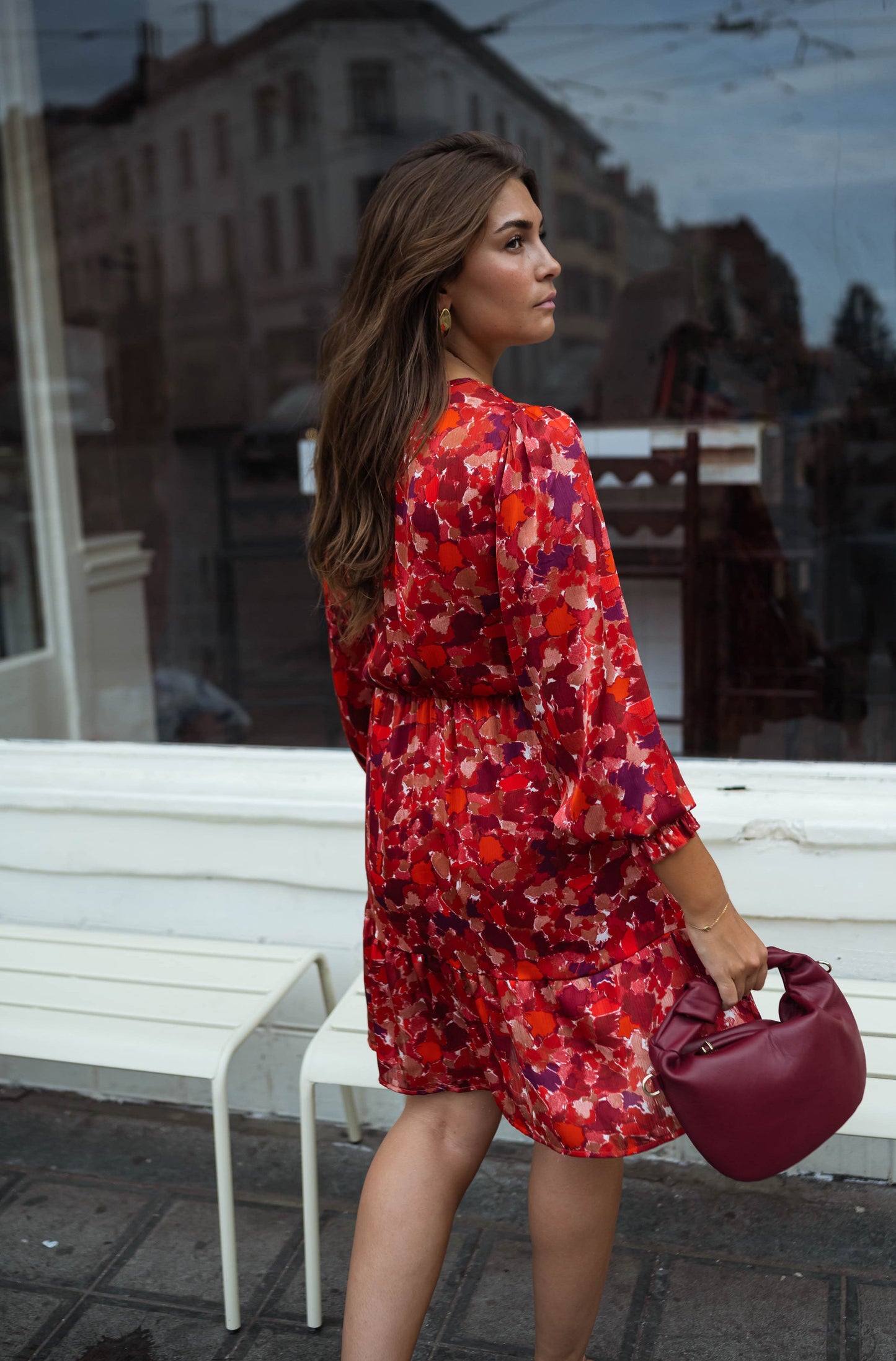 Red Basha Dress