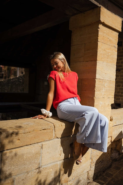 Red Kathia Sweater