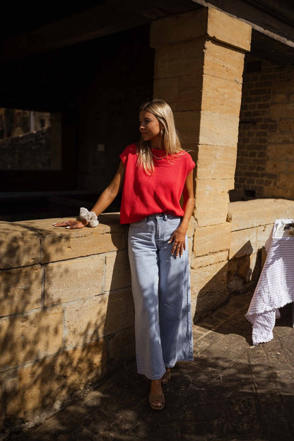 Red Kathia Sweater
