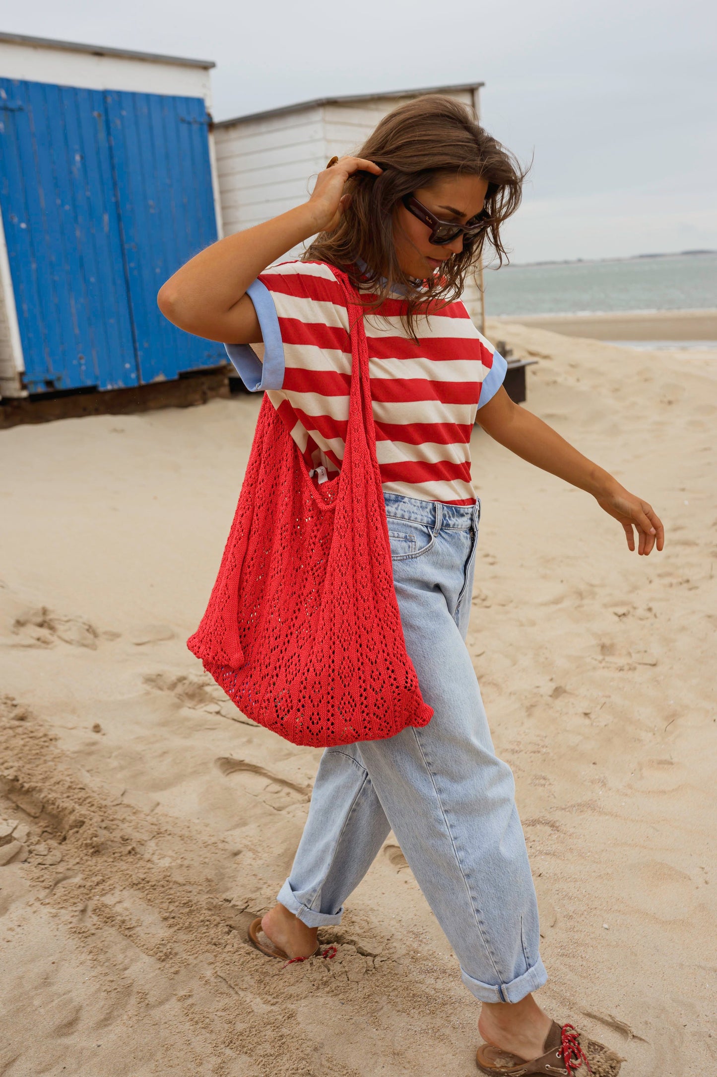Red Striped Lilian T-Shirt