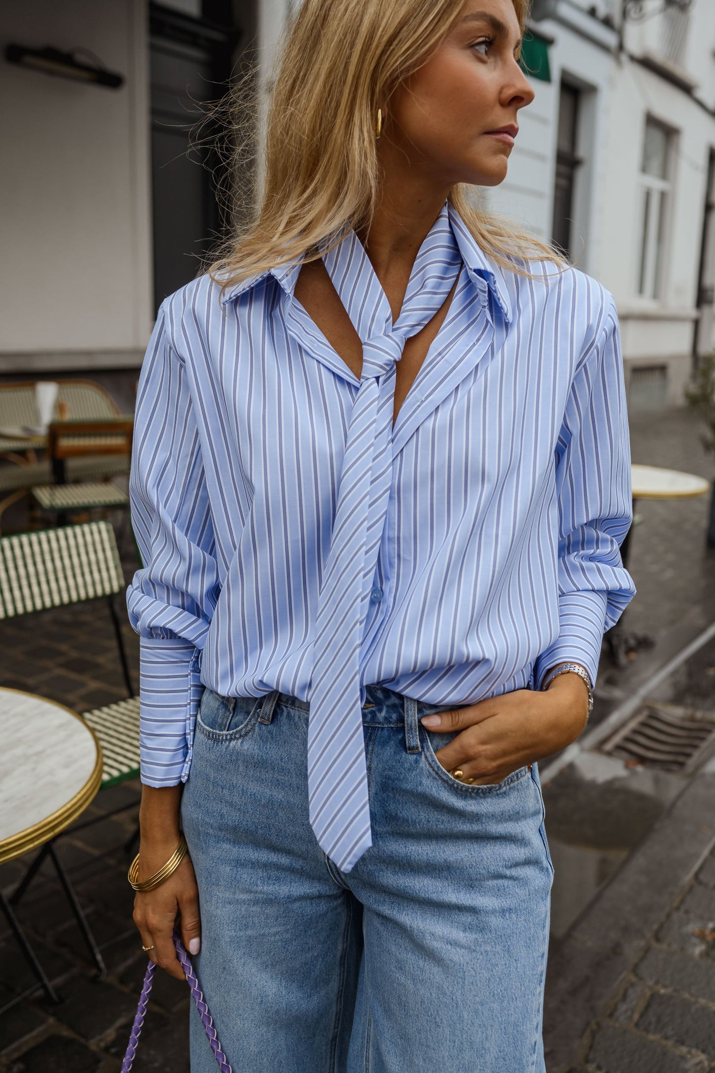 Striped Regina Shirt
