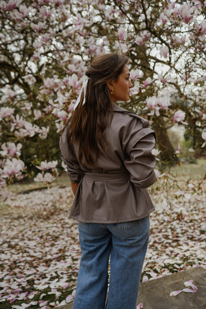 Taupe David Jacket