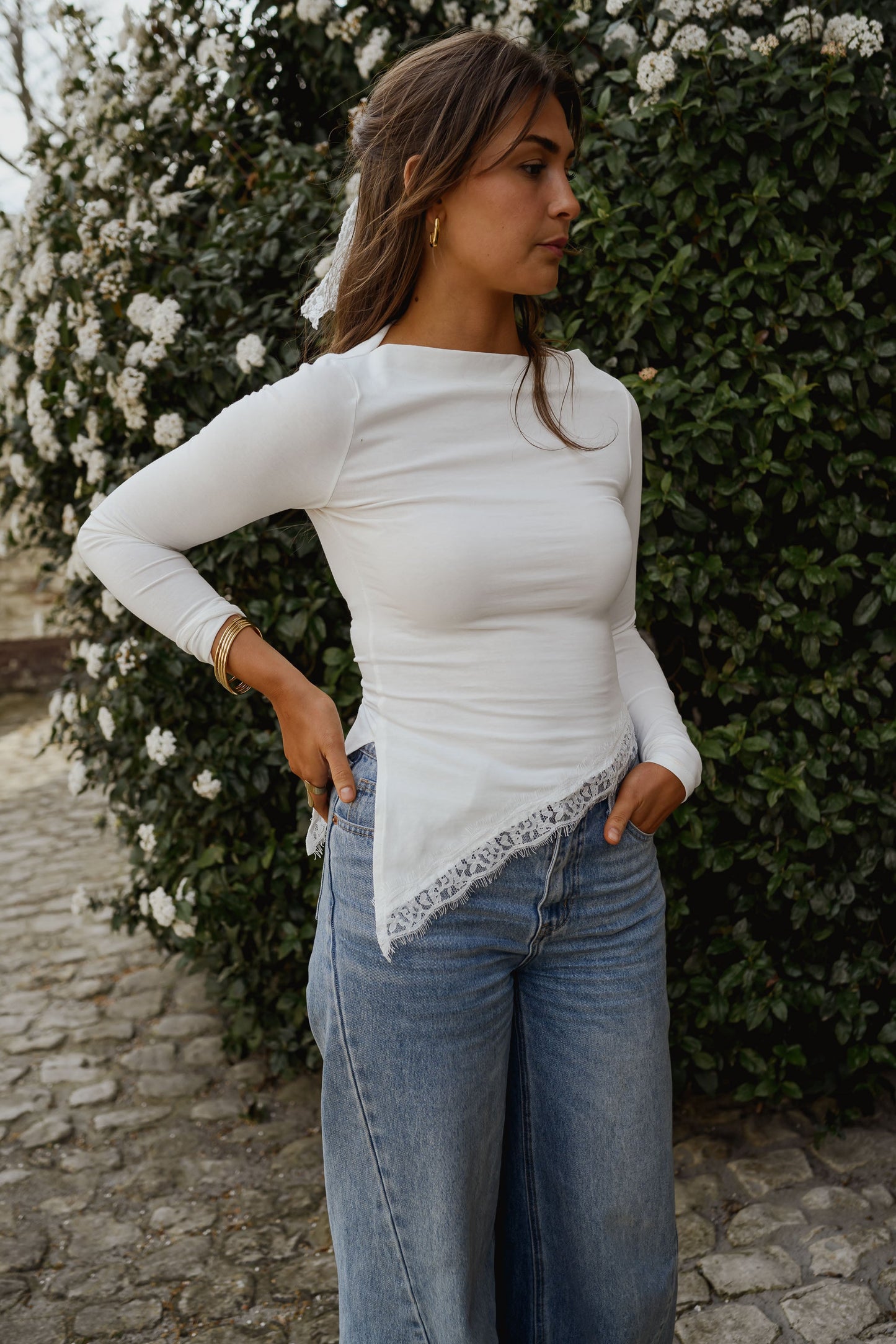 White Alexia T-Shirt