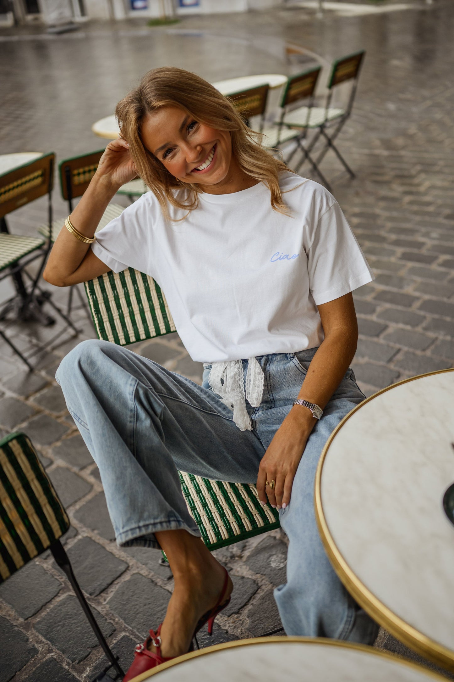 White Ciao T-Shirt