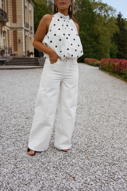 White Dadou Jeans
