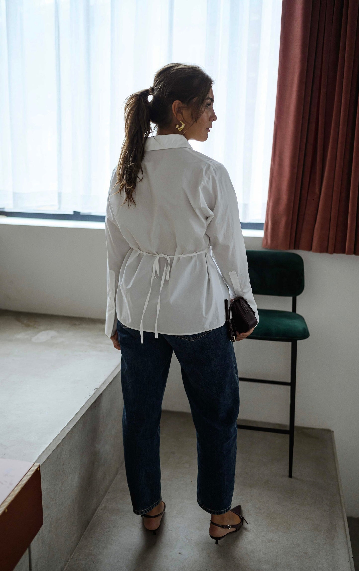 White Evolene Shirt
