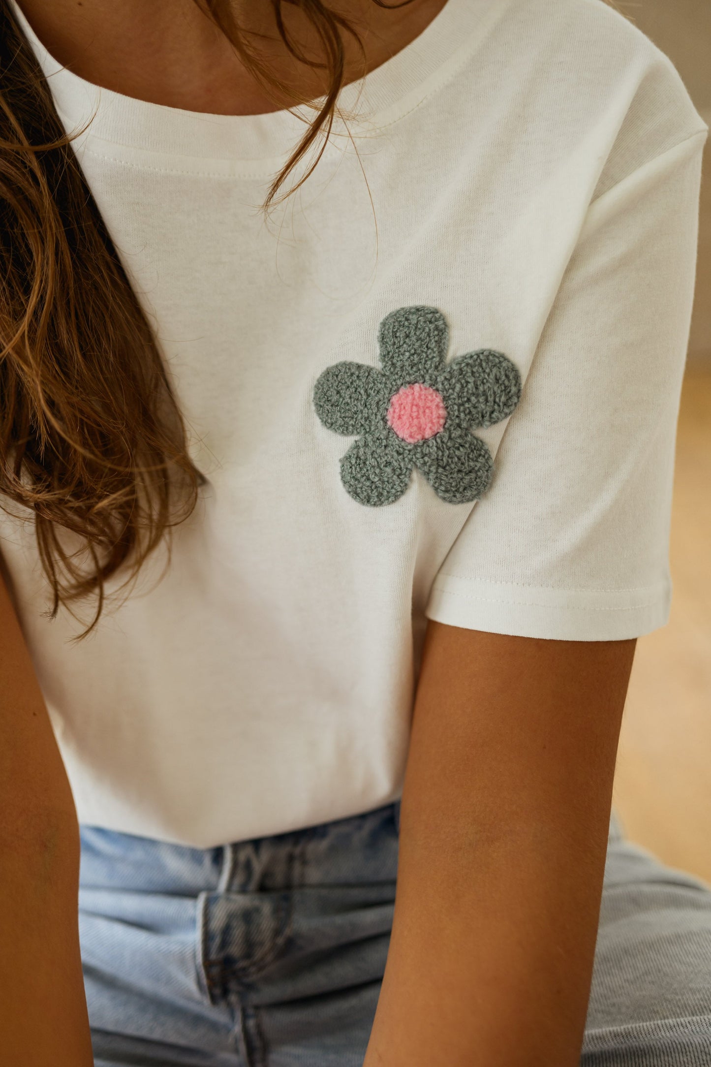 White Flora T-Shirt