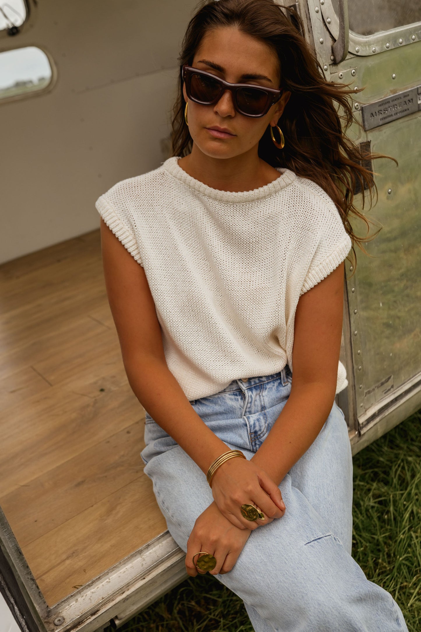 White Kathia Sweater