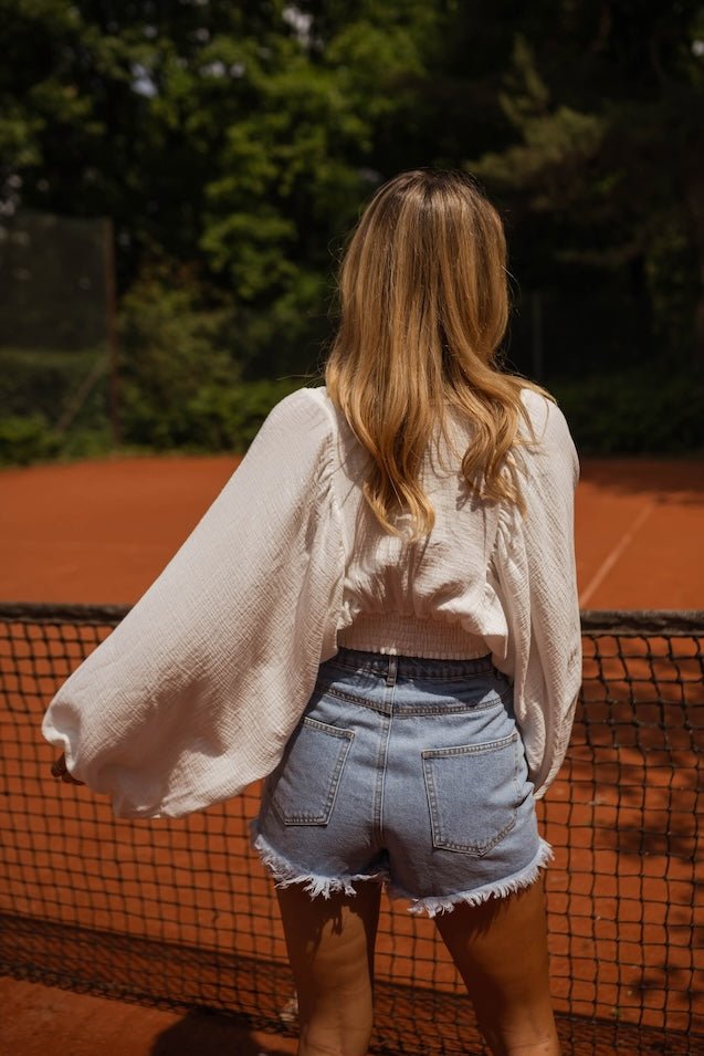 White Manoa Blouse