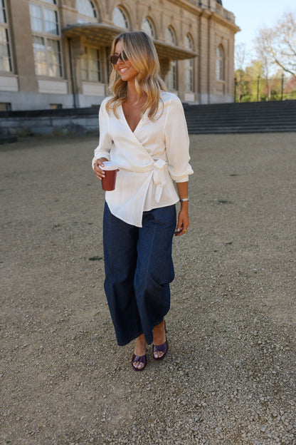 White Ophe Blouse