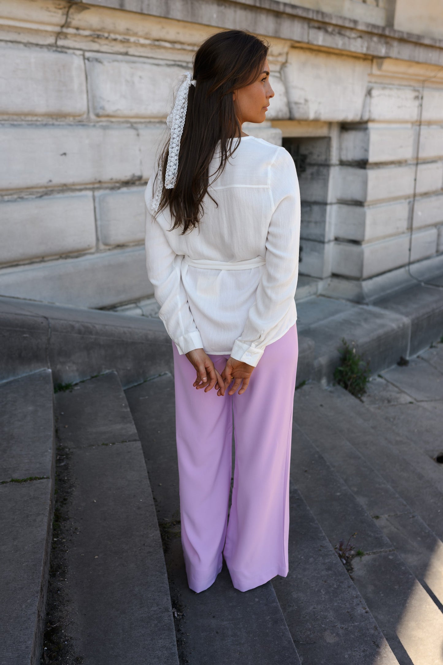 White Ophe Blouse