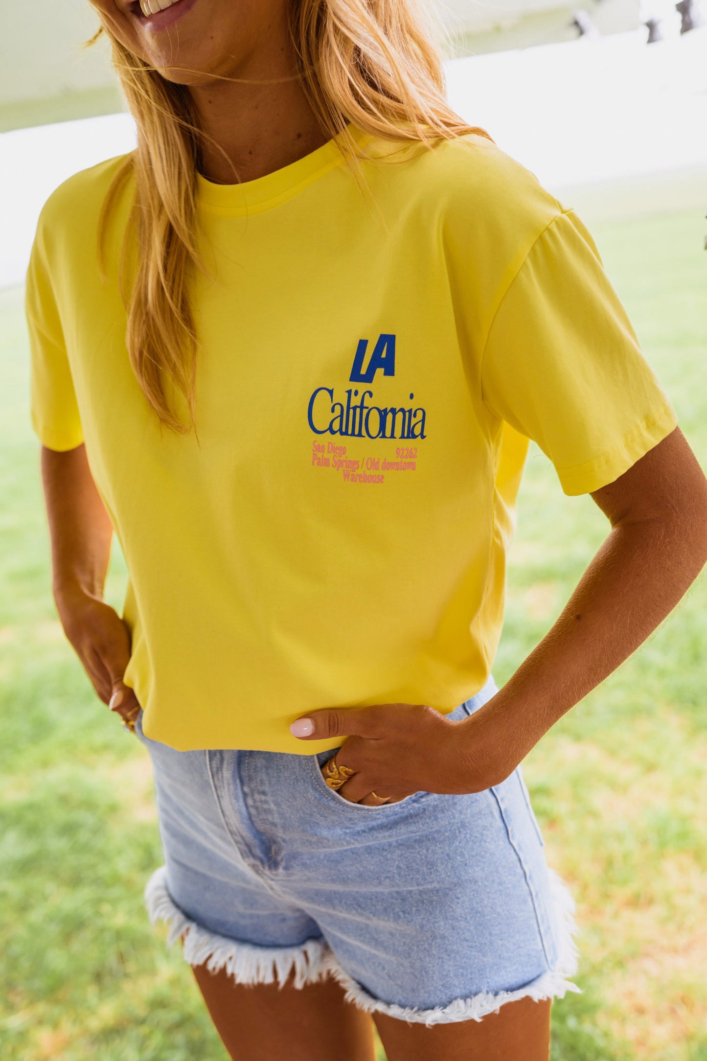 Yellow L.A. T-Shirt
