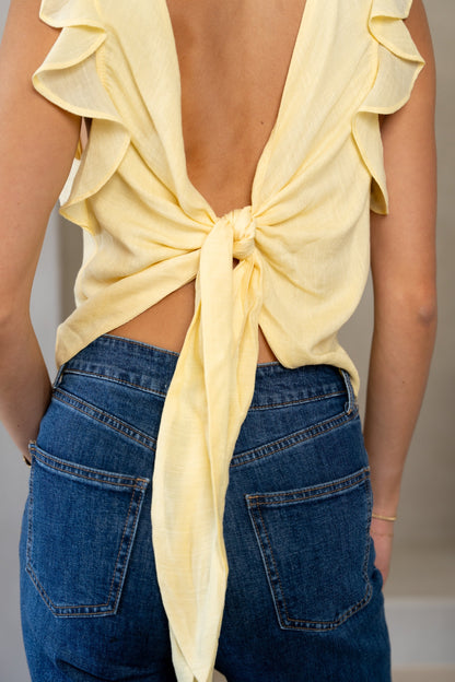 Yellow Beth Top