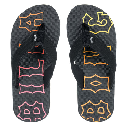Billabong Kids All Day Theme Flip Flops