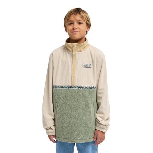 Billabong Kids Space Lobster Y Half Zip Fleece