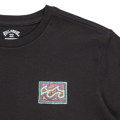 Billabong Kids Crayon Wave  Short Sleeve T-Shirt