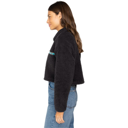 Billabong Womens Holiday Half Zip Polar Pullover Fleece