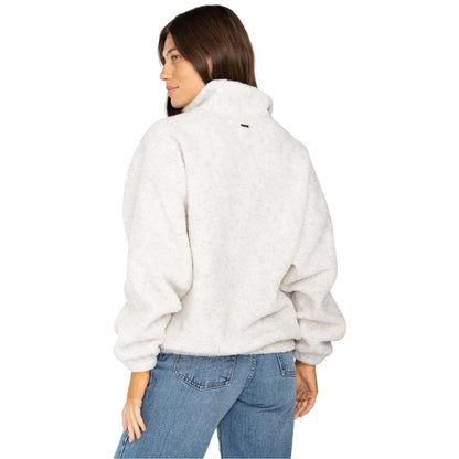 Billabong Womens Run The Road Half Zip Polar Fleece