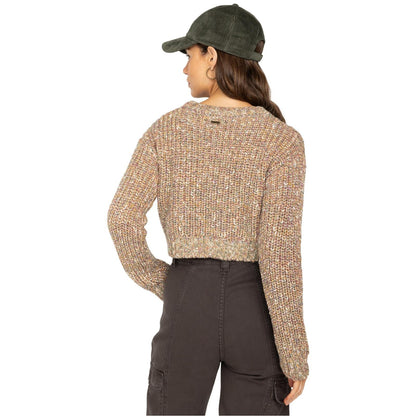 Billabong Womens Sunshine Relaxed Fit Cropped Jumper