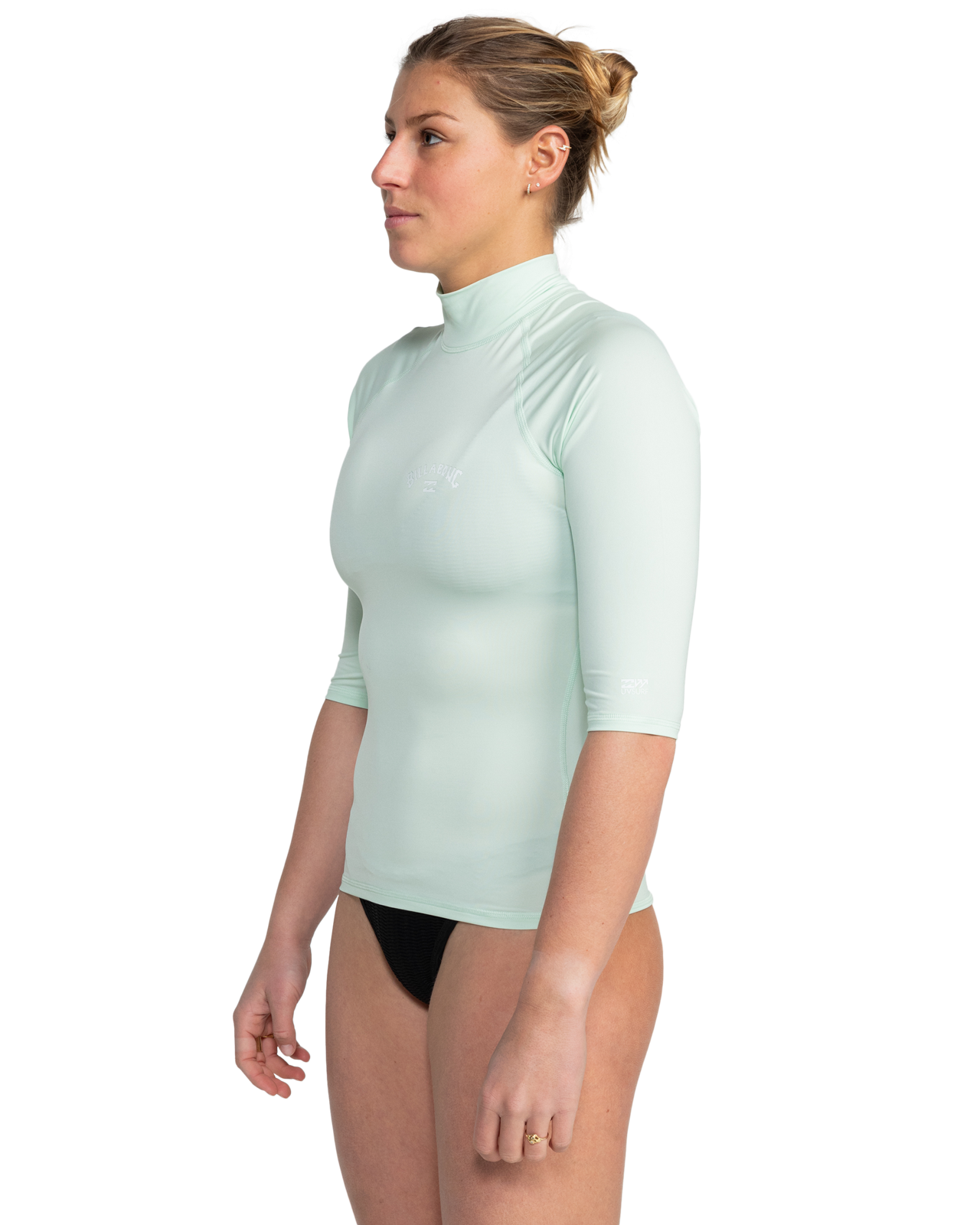 Billabong Womens Tropic Surf Short Sleeve UPF50 Surf T-Shirt Surfing Rash Guard