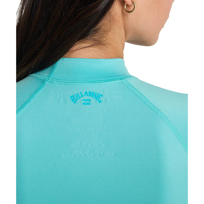 Billabong Womens Tropical Surf Short Sleeve Rash Vest