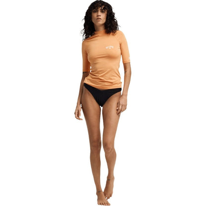Billabong Womens Tropical Surf Short Sleeve Rash Vest