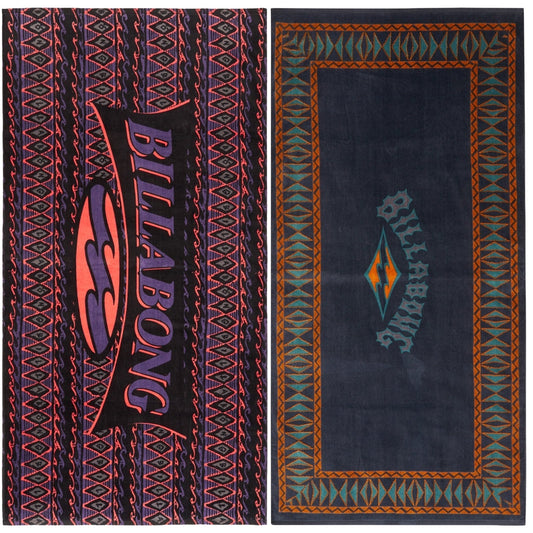 Billabong Mens Waves Towel Beach Towel