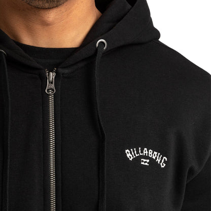 Billabong Mens Arch Zip Full Up Hoodie Hooded Jumper Sweatshirt Sweater Warm